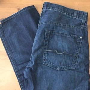 7 For all Mankind men’s jeans.